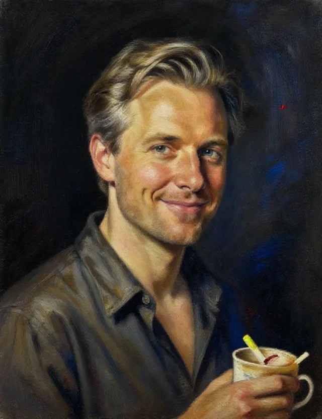 Portrait of Julian Mercer