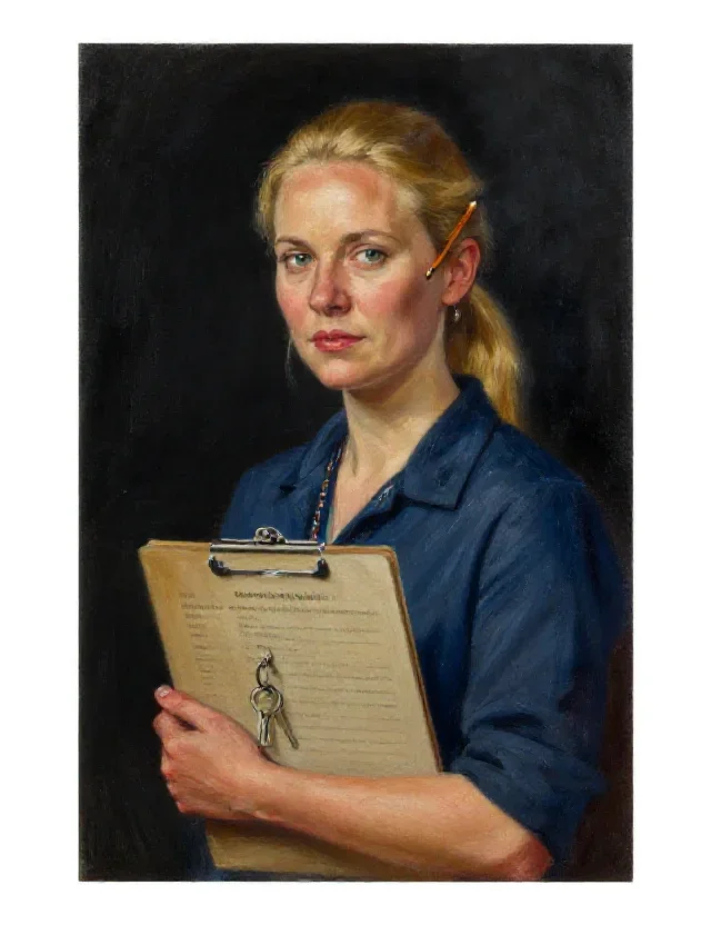 Portrait of Lena Ostrowski