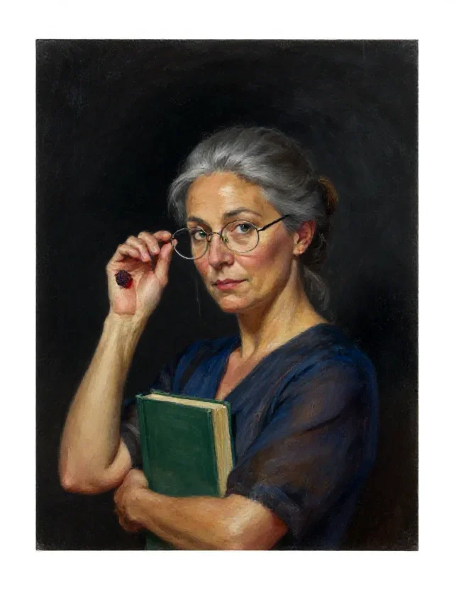 Portrait of Odette Faure