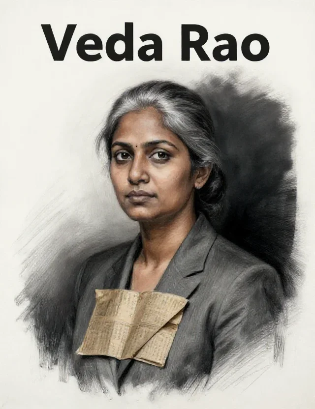 Portrait of Veda Rao