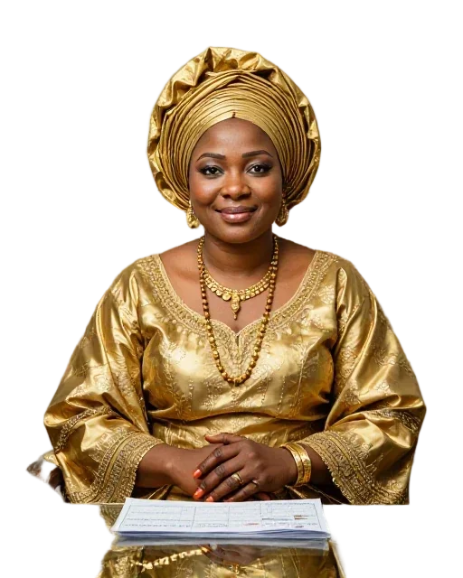 Portrait of Mrs Adeyemi