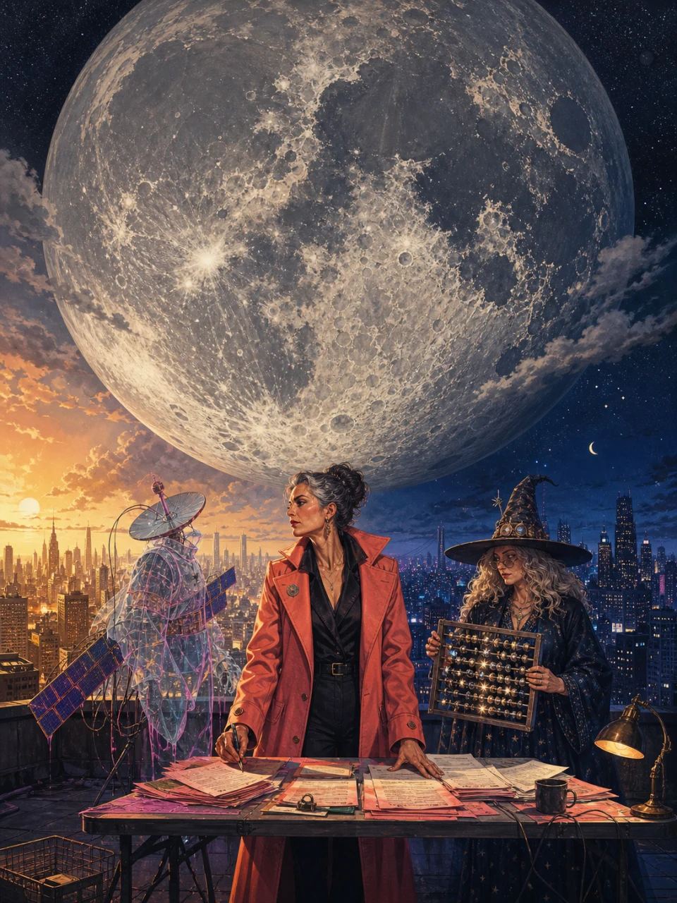 Cover art for The Moon Filed a Grievance